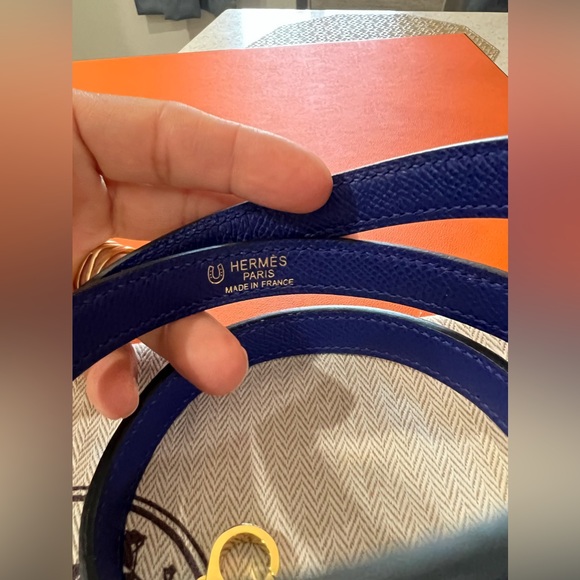 🏆💐HOST PICK💐🏆🩷💙Hermès Kelly 28 Epsom Leather Bag With Gold Hardware🩷💙 - Picture 13 of 17